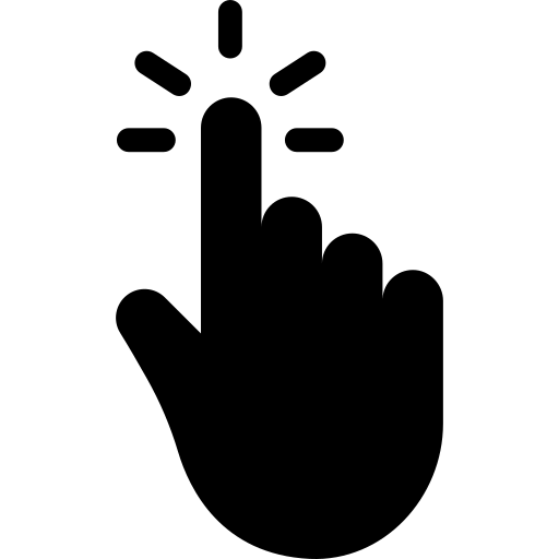 ikona kliknutí